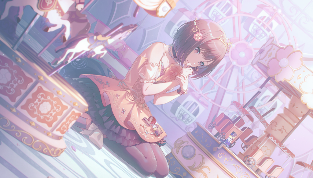 【特訓後】夕暮れの窓辺