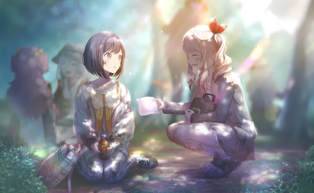 差し伸べられた手