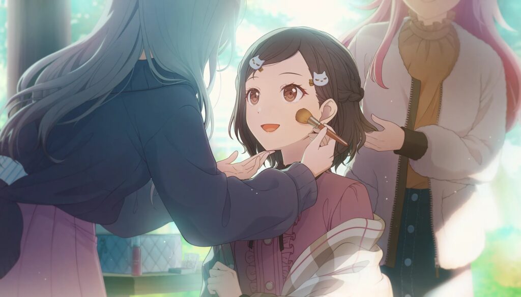 贅沢なメイクアップ