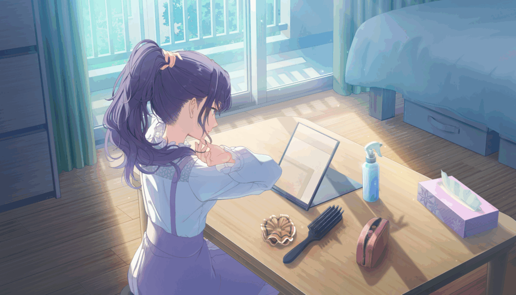 穏やかな身支度