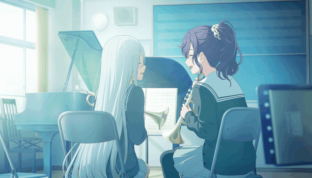 重なり合う笑顔