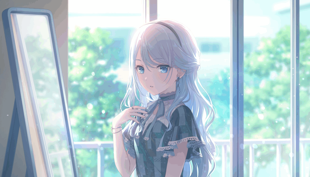 鏡の中の、見知らぬわたし