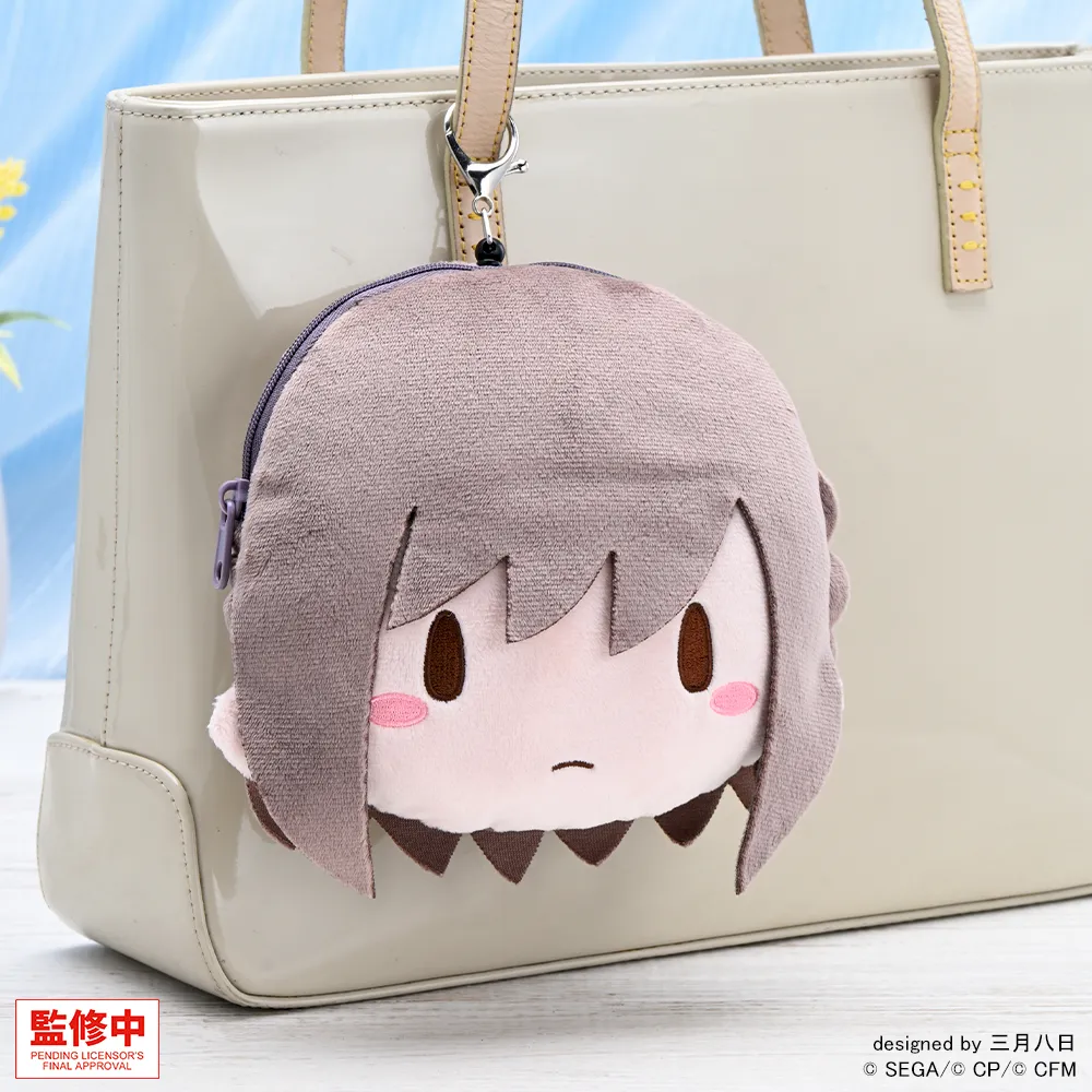 ふわぷち リール付きフェイスポーチ 東雲絵名