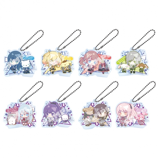 プロセカ×サンリオキャラクターズ ミニキャラアクリルキーホルダーコレクション A Leo/need＆25時、ナイトコードで。