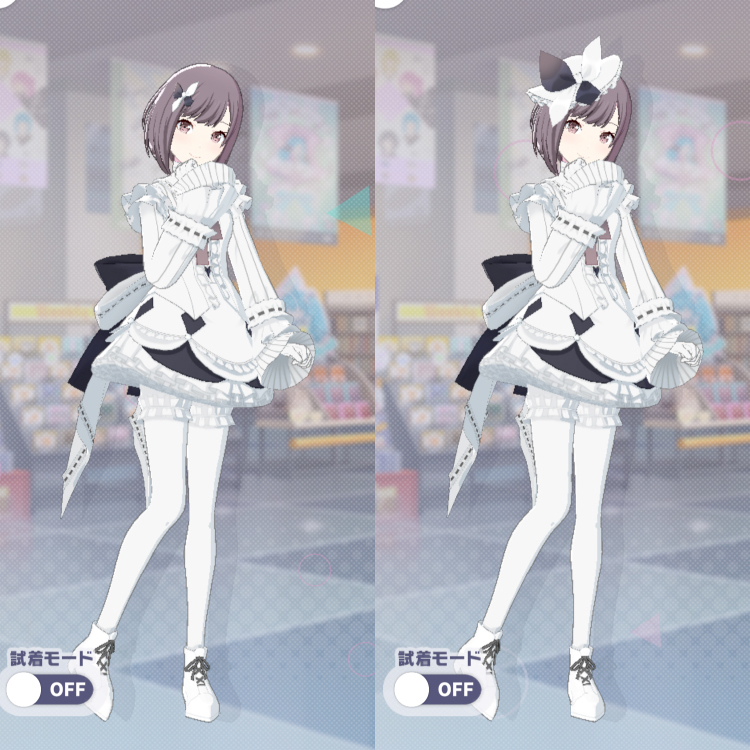 衣装 不図の落花