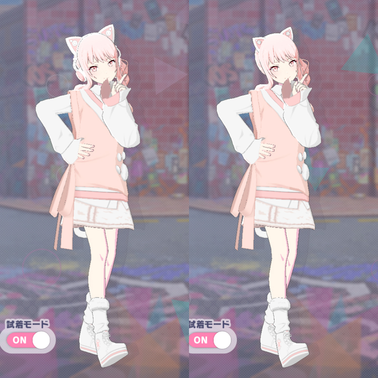 衣装 cute white kitty