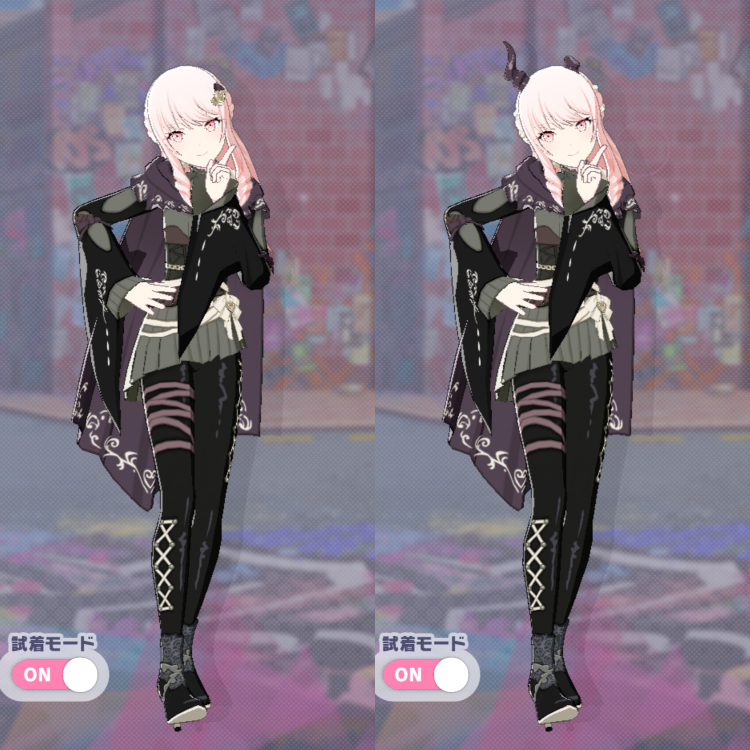 衣装 ダーククラウズ・クローク