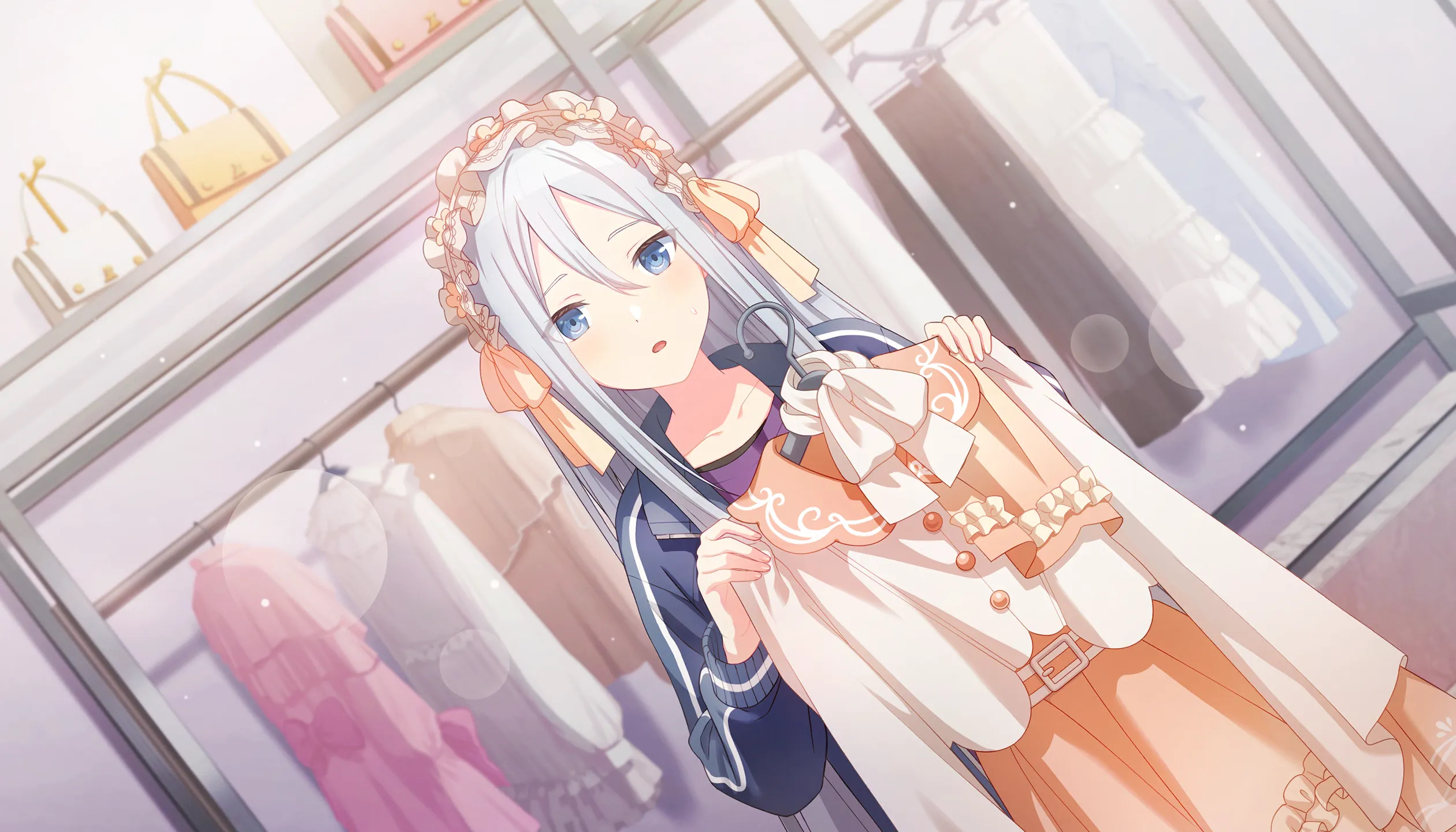 気になる服は？ 特訓前